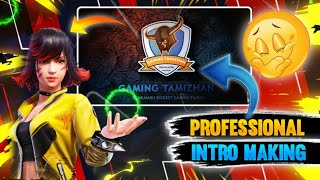 How to make Gaming tamilan intro Tamil  Free fire 