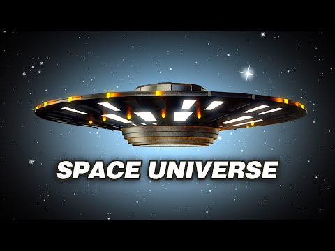 [4K] Space Universe || UFO VJ Loops Pack