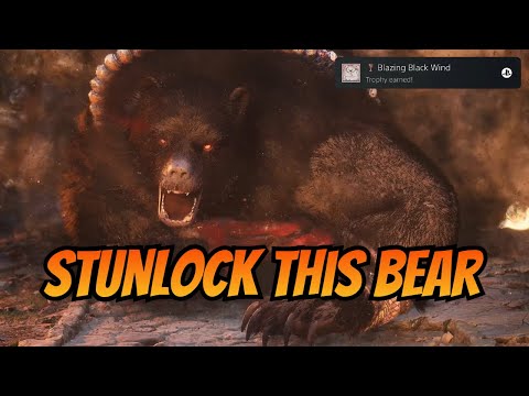 Black Bear Guai 【Easy Method】 Black Myth Wukong Boss Guide