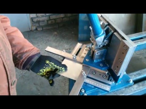 Высечной пресс для вырезания уголков | Станок для резки - фото 1 - id-p1646800301