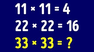 31 einfache Rätsel für diejenigen, die kein Mathe mögen!