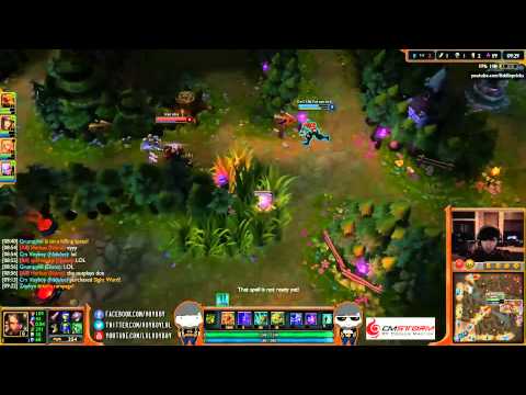 Crs Voyboy- Nidalee vs TSM Dyrus Ryze Top Lane (Diamond I)