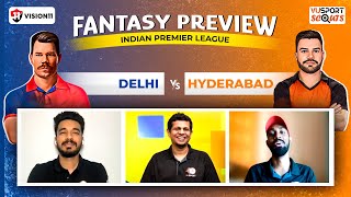 DC vs SRH Fantasy Cricket Prediction ft Peeyush Sharma | Delhi vs Hyderabad| VUSportScouts Ep.177