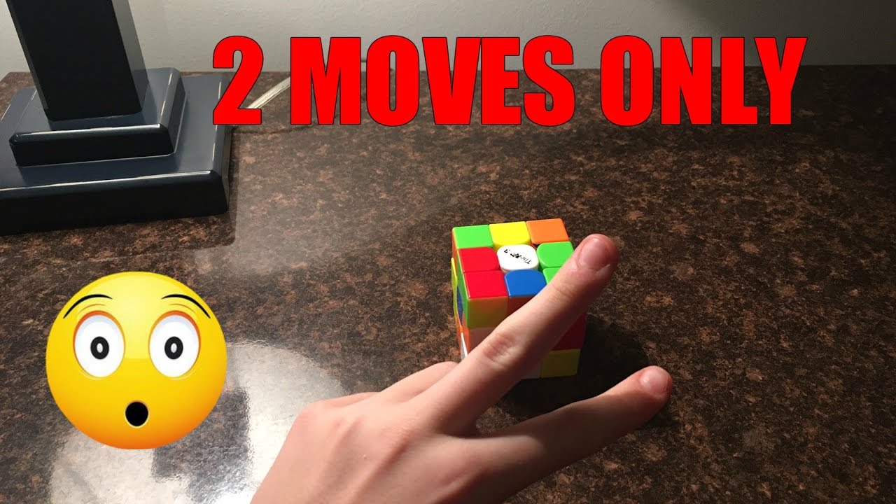 Watch video How To Solve A 3x3 Rubik's Cube Using Only 2 Moves (Really Works)! Now How To Solve A 3x3 Rubik's Cube Using Only 2 Moves (Really Works)!