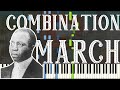 Scott Joplin - Combination March 1896 (Solo Ragtime Synthesia)