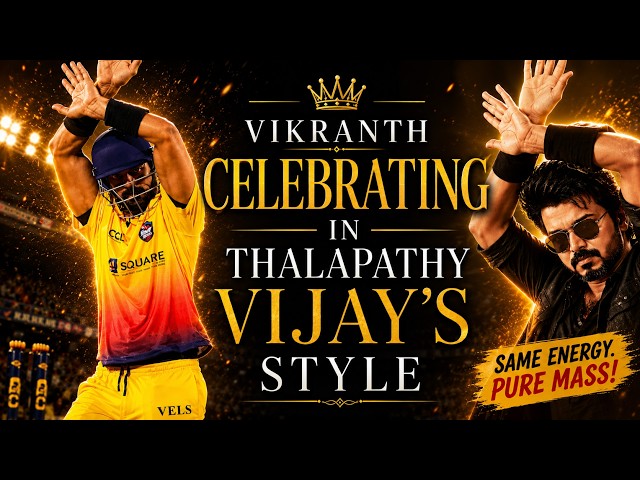 Vikranth’s Mersal Moment 149 in 66 balls | CCL 2026 | Cricket Highlights