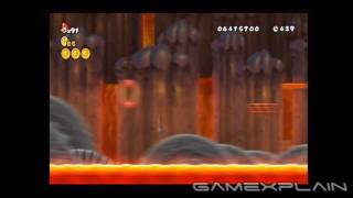 New Super Mario Bros. Wii Level 8-2 Alternate Route