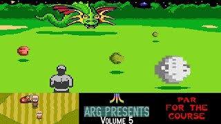 Atari 7800 - Ninja Golf and Asteroids - ARG Presents Volume 5