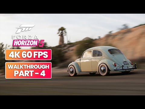 FORZA HORIZON 5 Gameplay Walkthrough Part 4 - THE VOCHO [ 4K RAY TRACING PC ]