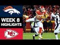 Broncos vs. Chiefs | NFL Week 8 Game Highlights