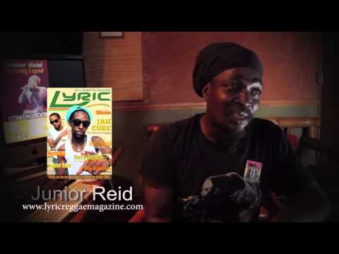 Junior Reid in the interactive Reggae magazine
