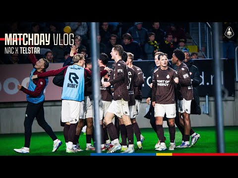 NAC -  TELSTAR | MATCHDAYVLOG | VRIENDENLOTERIJ EREDIVISIE