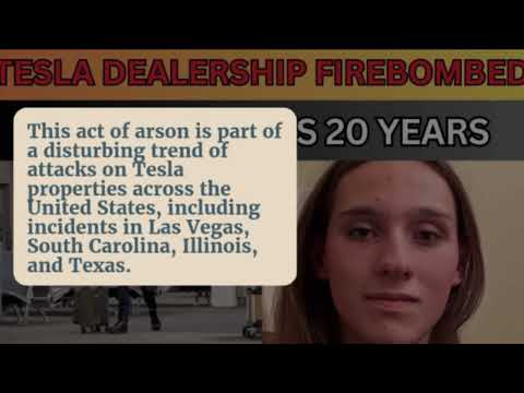 🔥19-Year-Old Firebombs Tesla Dealership?! The Shocking Truth Behind Owen McIntire's Attack!
