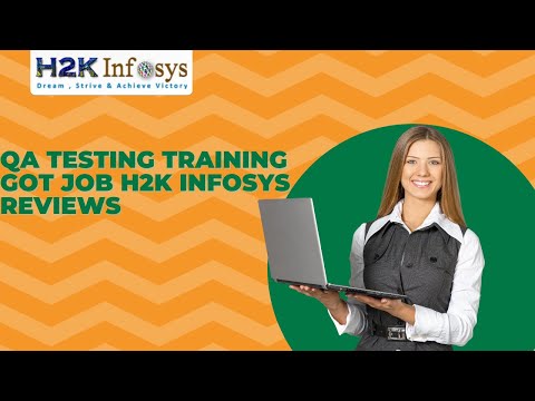 QA Testing training got job H2K Infosys Reviews | h2kinfosys google ...