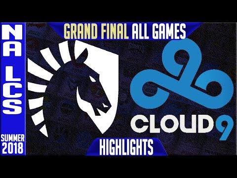 TL vs C9 Highlights ALL GAMES | NA LCS Playoffs Final Summer 2018 | Team Liquid vs Cloud9