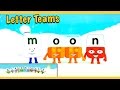 Alphablocks Word Magic M OO N Yellow Level Step 9