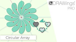 How to Create Circular Patterns  with  Circular Array tool