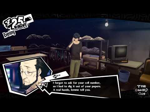 Persona 5 Royal (from 4/21) - Kamoshida's calling card