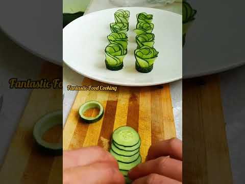 Easy Salad Decoration Idea #saladdecoration #saladrecipe #shorts #shortsfeed