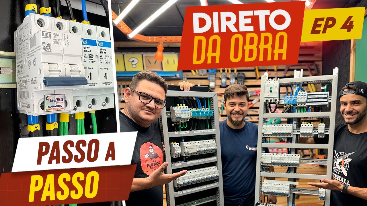Como MONTAR QUADRO DE DISTRIBUIÇÃO “QDC” 220V em detalhes!🤩🤯