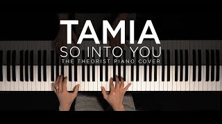 Video thumbnail of "Tamia - So Into You | The Theorist Piano Cover"
