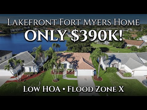 Fort Myers Florida Lakefront Home Tour