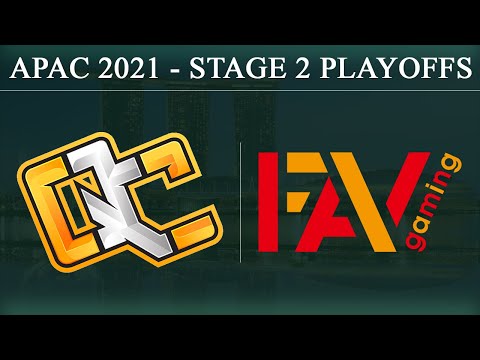FAV vs QC @Villa | FAV gaming vs QConfirm | APAC League - Stage 2 Playoffs (26 July 2021)