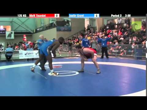 125 KG Matt Tourdot vs  Justin Grant