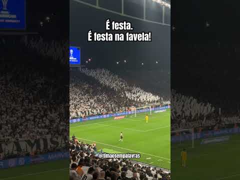 É festa. É festa na favela, alegria do povão. Gaviões da fiel Corinthians