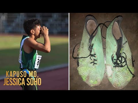 Binata, nakasungkit ng mga medalya pero ang sapatos, luma at tinahi-tahi?! Kapuso Mo, Jessica Soho