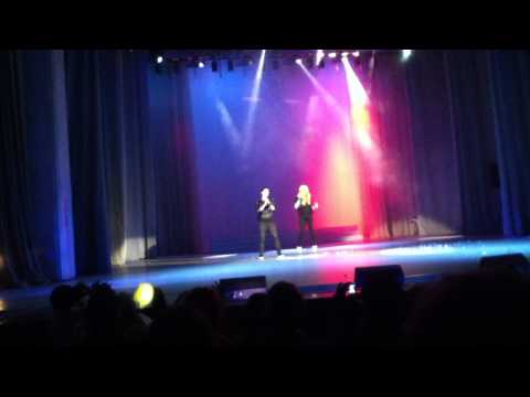 IdolCon 2012 Kaii & Kaesoelin cover on G-Dragon& CL - The leaders