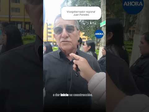 Juan Paredes anuncia obras educativas en Puerto Inca: instituto e inicial en camino