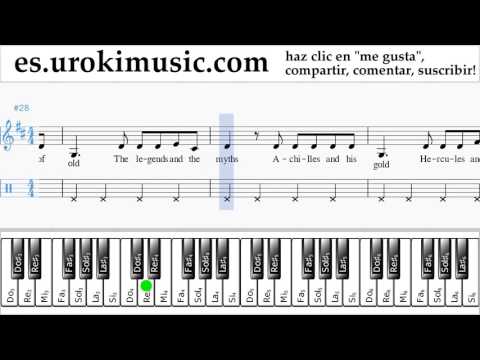 Como Tocar Piano (mano derecha) The Chainsmokers & Coldplay - Something Just Like This Tablatura
