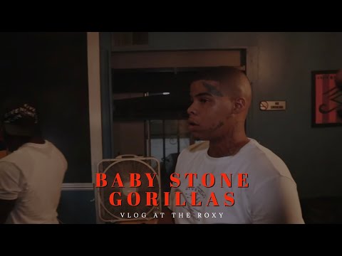AT THE ROXY WITH THE BABY STONE GORILLAS !!!    (FT BIG SAD 1900, RUCCI, AZCHIKE,  CAPOLOW & MORE!!)