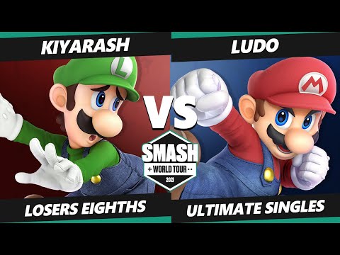 SWT NA West RF Top 8 - Kiyarash (Luigi) Vs. Ludo (Mario) SSBU Ultimate Tournament