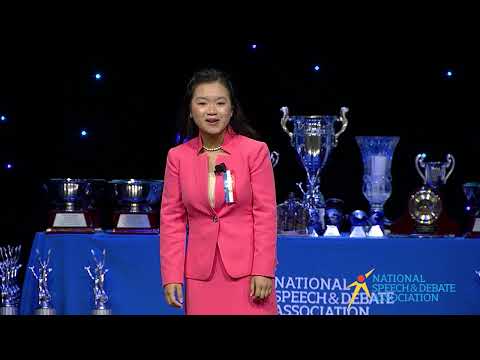 Tram Nguyen "Life, Liberty, and the Pursuit of Purpose" - Original Oratory Nationals 2018