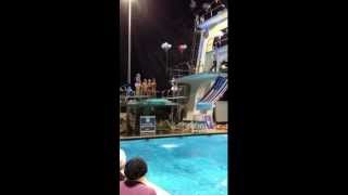 preview picture of video 'Mission Viejo Nadadores Clown Diving'