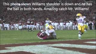 Eric Reid's incredible deception against Alabama November 5, 2011