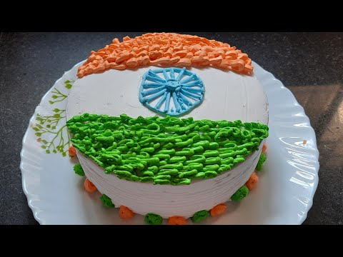 Tiranga Theme Cake | Republic Day Special Cake | Vanilla Cake | Tricolor Cake | Hashika's Kitchen