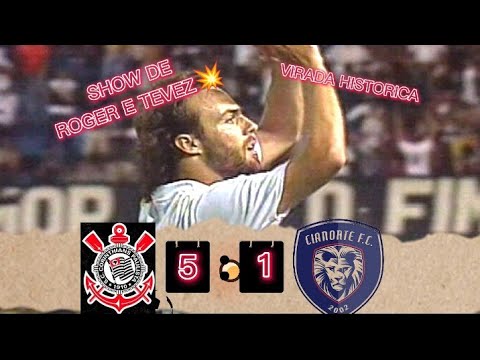 O DIA EM QUE O TIMAO DE TEVEZ E ROGER VIRARAM UM JOGO IMPOSSIVEL! (Corinthians x Cianorte)