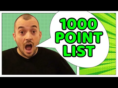 1000 Point Necrons Annihilation Legion List - 9th Edition - Warhammer 40k 2022