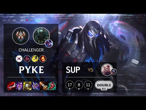 Pyke Support vs Rakan - KR Challenger Patch 11.5