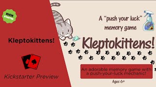 Kickstarter Preview | Kleptokittens!