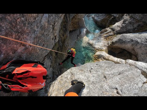 Canyoning in Italy - Rio Ponte de Muro, Pontebba, Friuli