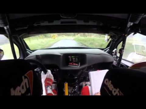 Very Fast Onboard Craig Breen FIAERC Circuit of Ireland 2016 SS3