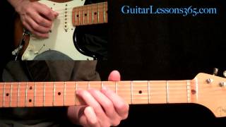 Crossroads Guitar Lesson Pt.1 - Cream - Intro, 12 Bar Progressions &amp; Outro Section