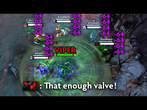IF VIPER IS NOT A 1 VS 5 HERO EXPLAIN THIS????