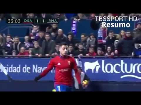 LaLiga Santander: Ossasuna 1-3 Real Madrid 2016/2017 J22 Resumo