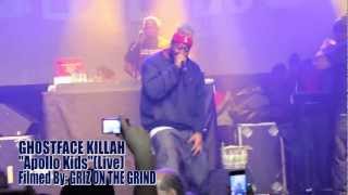 GHOSTFACE KILLAH-&quot;Apollo Kids&quot;(Live In Toronto Feb/13/2013)