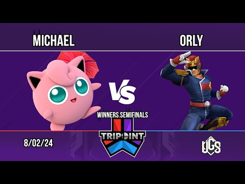 Tripoint Smash 245 - Winners Semifinals - Michael(Jigglypuff) Vs. ORLY(Captain Falcon)